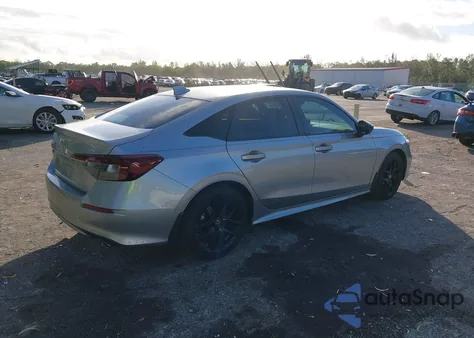 2025 Honda Civic Sport z USA, uszkodzony, nr VIN 2HGFE2F52SH541352